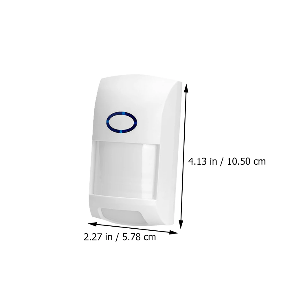 

Infrared Alarm Motion Sensor Smart Home Fire Detectors Household ABS Reliable Performance Adjustable Sensitivity