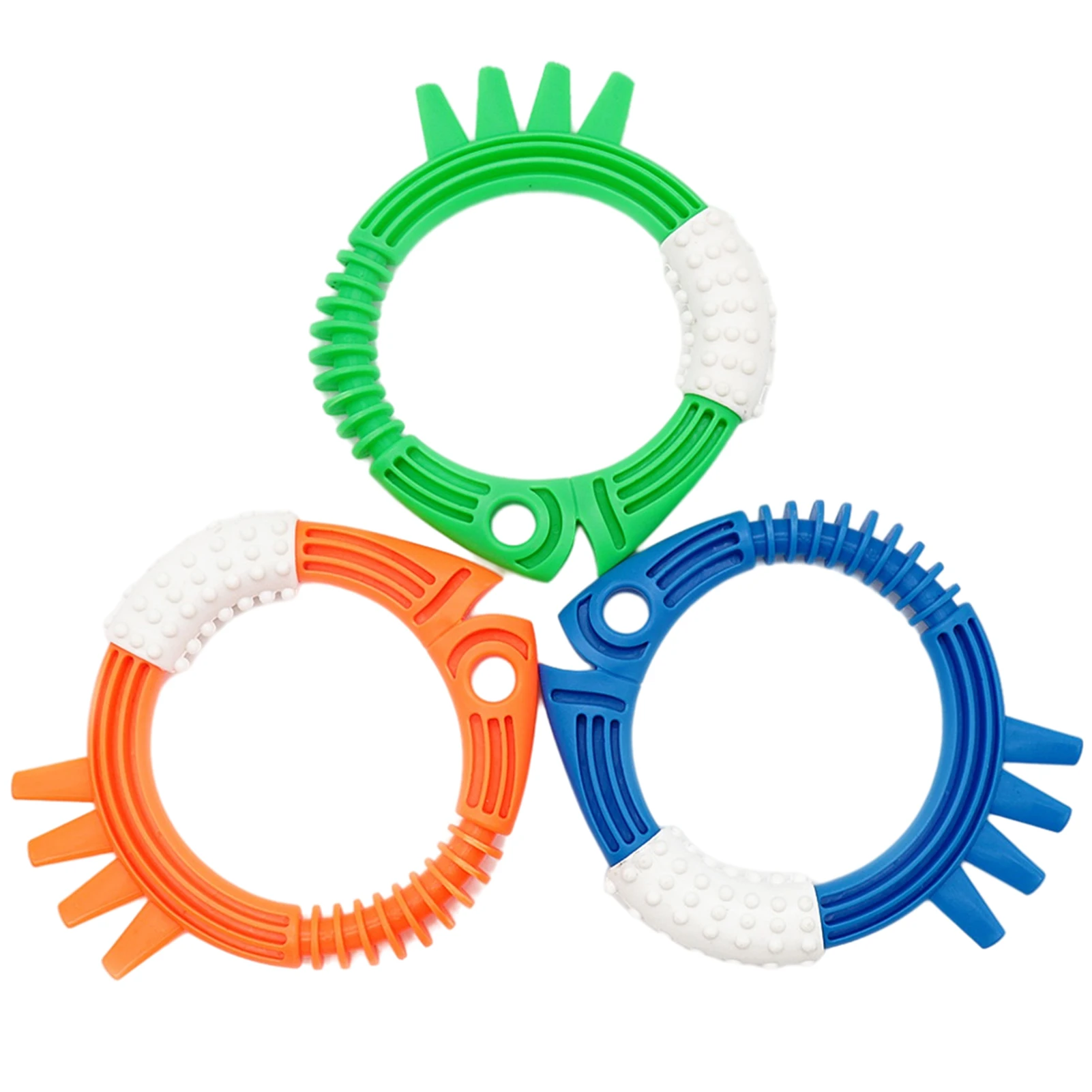 Anelli da immersione da 3 pezzi Anello da allenamento per piscina per bambini Recupera i giocattoli da immersione