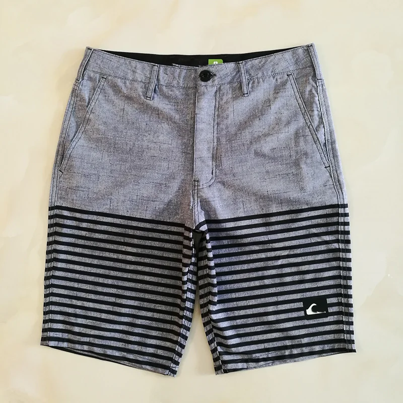 

Men Bermuda BoardShorts Suit Shorts Q Brand Waterproof 4-Way Stretch Golf Fishing Beach Surf Short Quick-dry Casual Suit Pant
