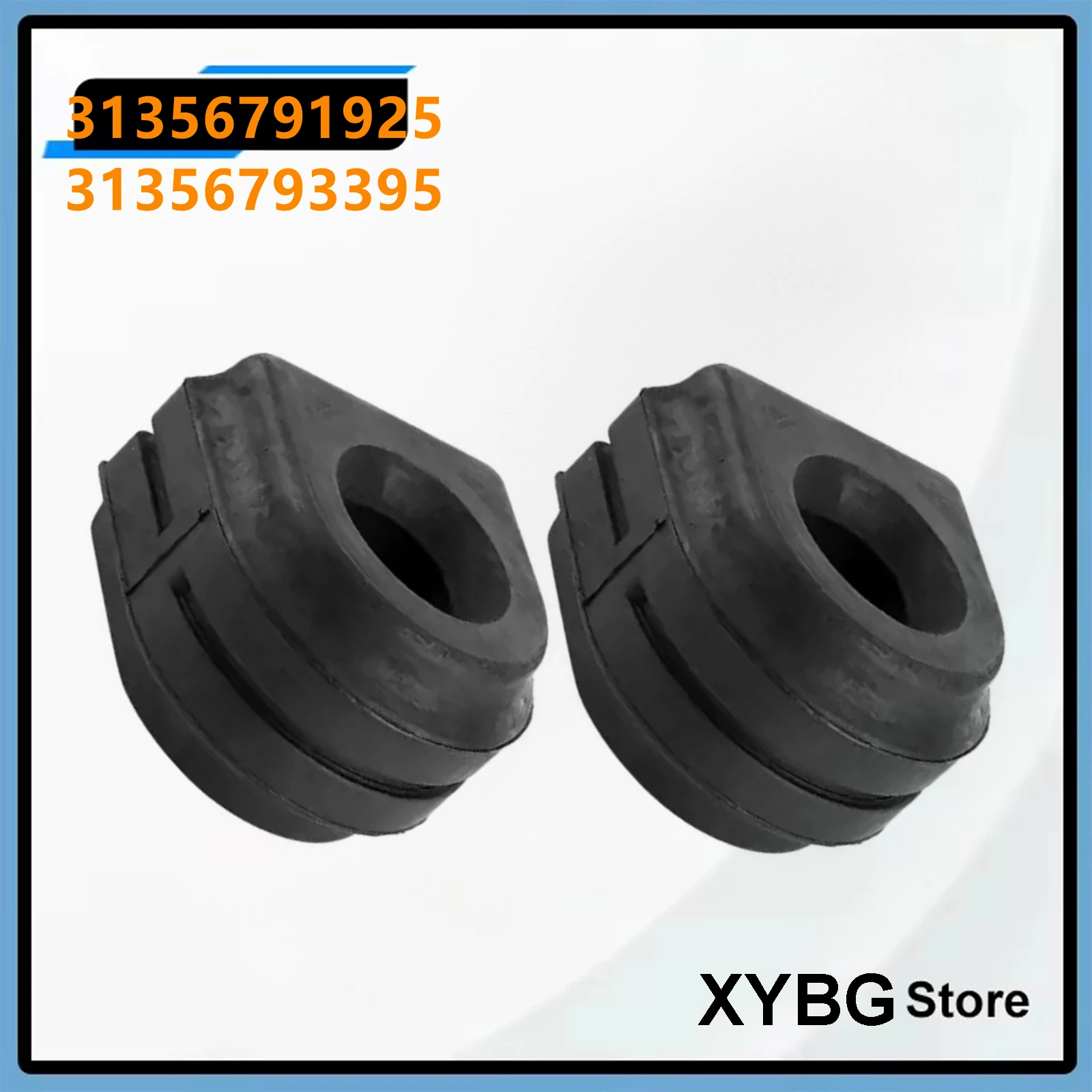 31356791925 31356793395 2Pcs Rubber Front Stabilizer Sway Bar Bushing For BMW GT F07 F10 F11