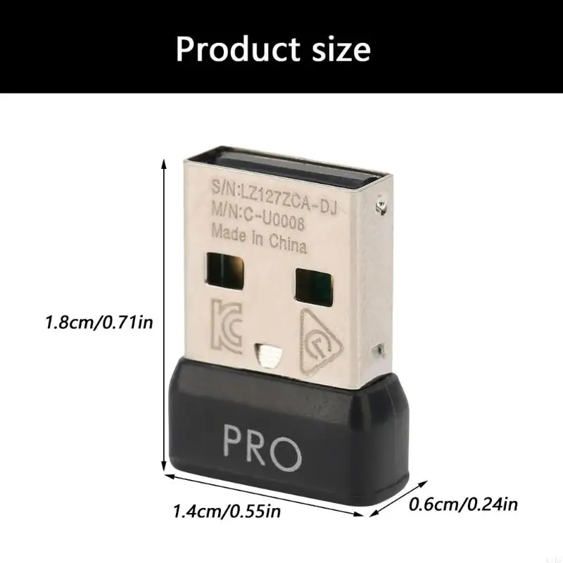 ProLightSpeed K1F Receptor USB Dongle Ratón Inalámbrico - imagen 4