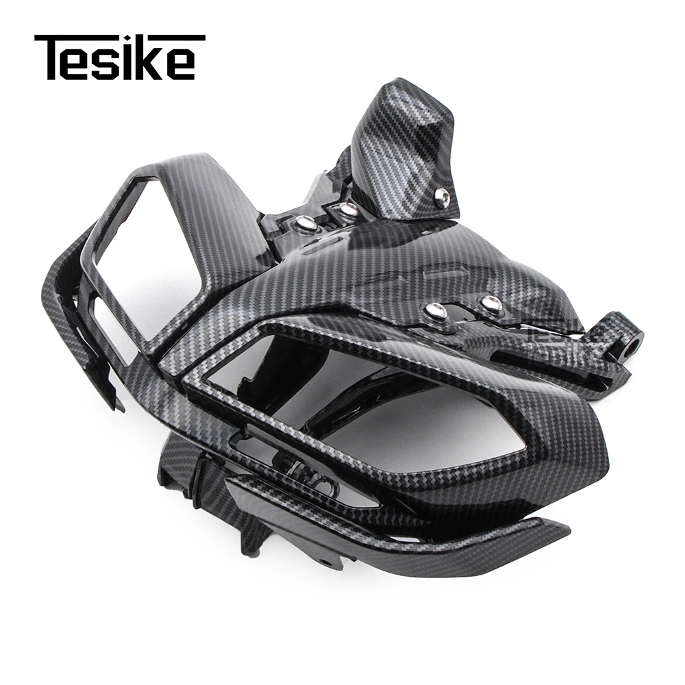 Carbon Fiber Color Headlight Front Cover Bracket Fairing For Yamaha MT-09 FZ-09 MT09 FZ09 GT SP ST 2017 2018 2019 2020 - Image 3