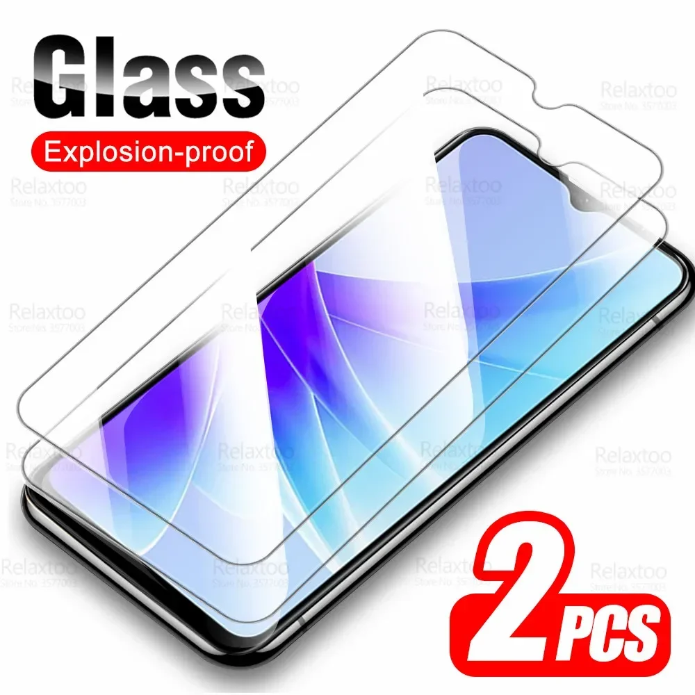 For Oppo A57s Glass 2Pcs Tempered Glass OppoA57s Screen Protector Opo A57E A 57s 57E A57 S 4G 2022 Safety Cover Protective Films