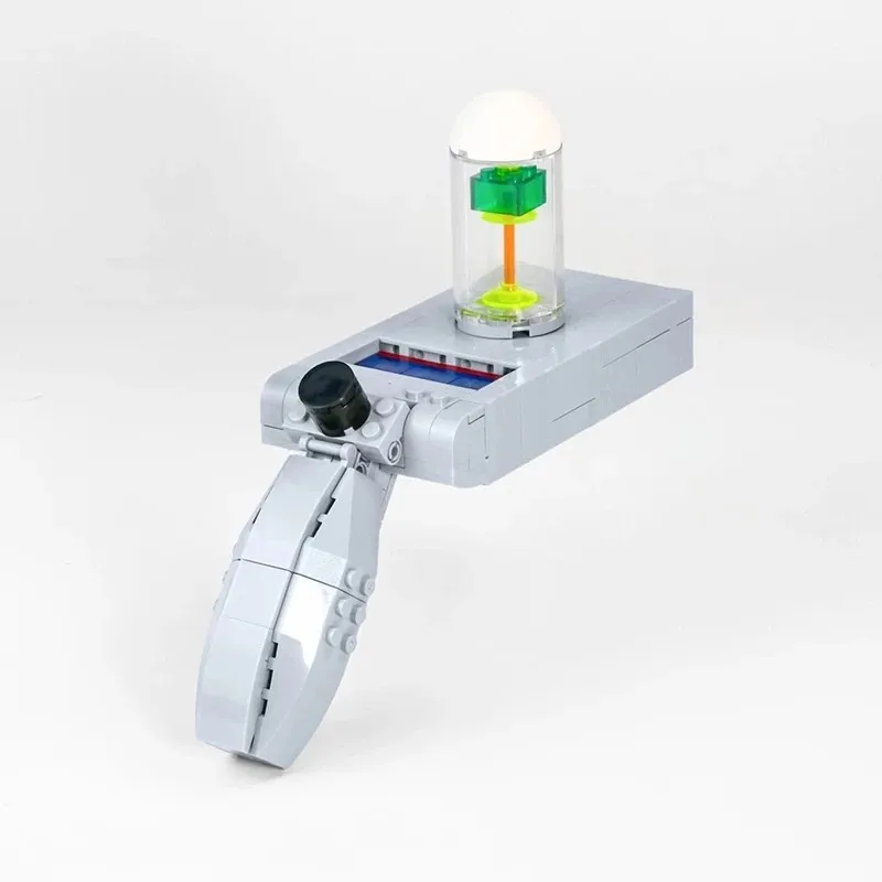 Science Fiction Animatie Technisch Model Creatieve MOC Portal Gun Bouwstenen Set DIY Kid Speelgoed Assemblage Ornamenten Gift