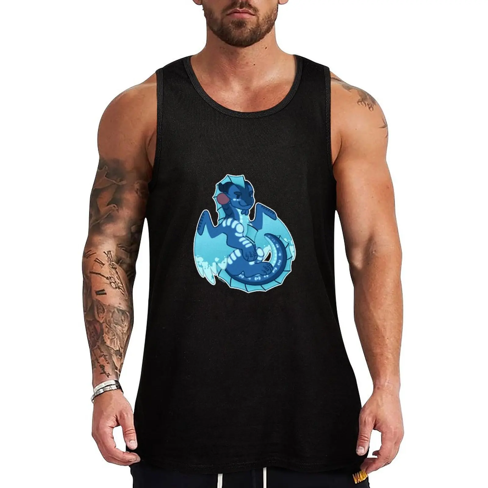 Tsunami - WOF Wings of Fire Tank Top T-shirt men Men's clothing brands sports clothes for men men clothings