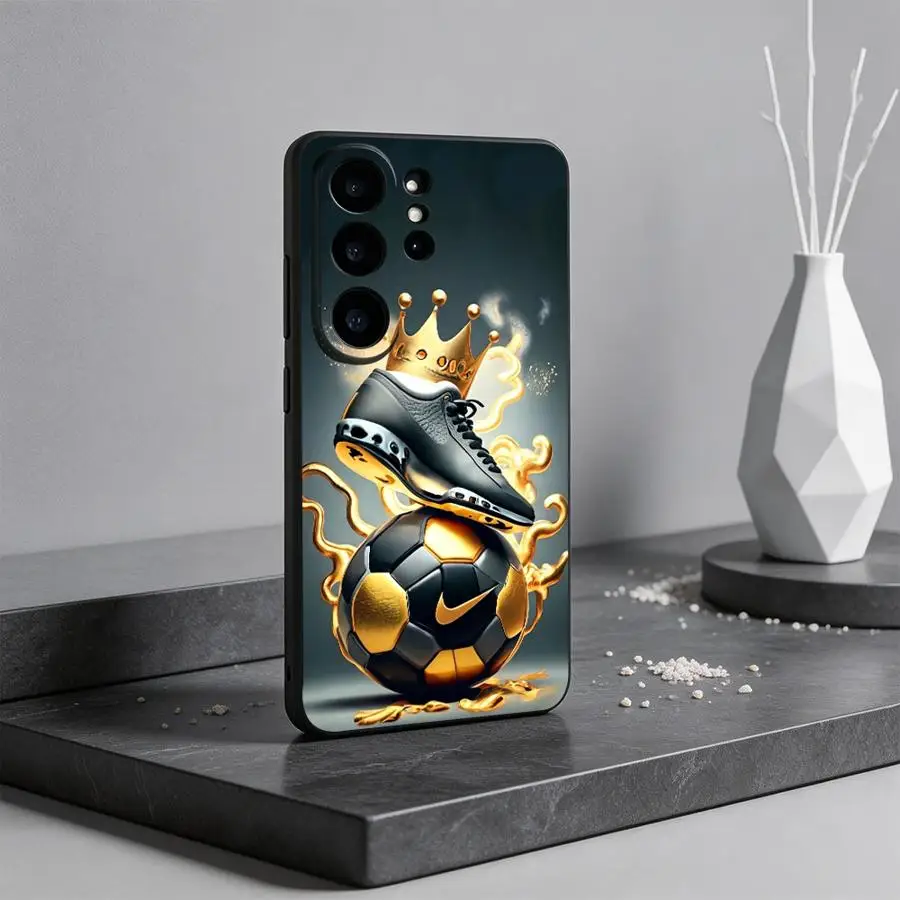Phone Cover Case for Samsung Galaxy S26 Ultra S10 S9 S24+ S24 Note 20 8 9 10 S26+ S25+ S21 FE S25 Plus S20 S23 Gold Crown