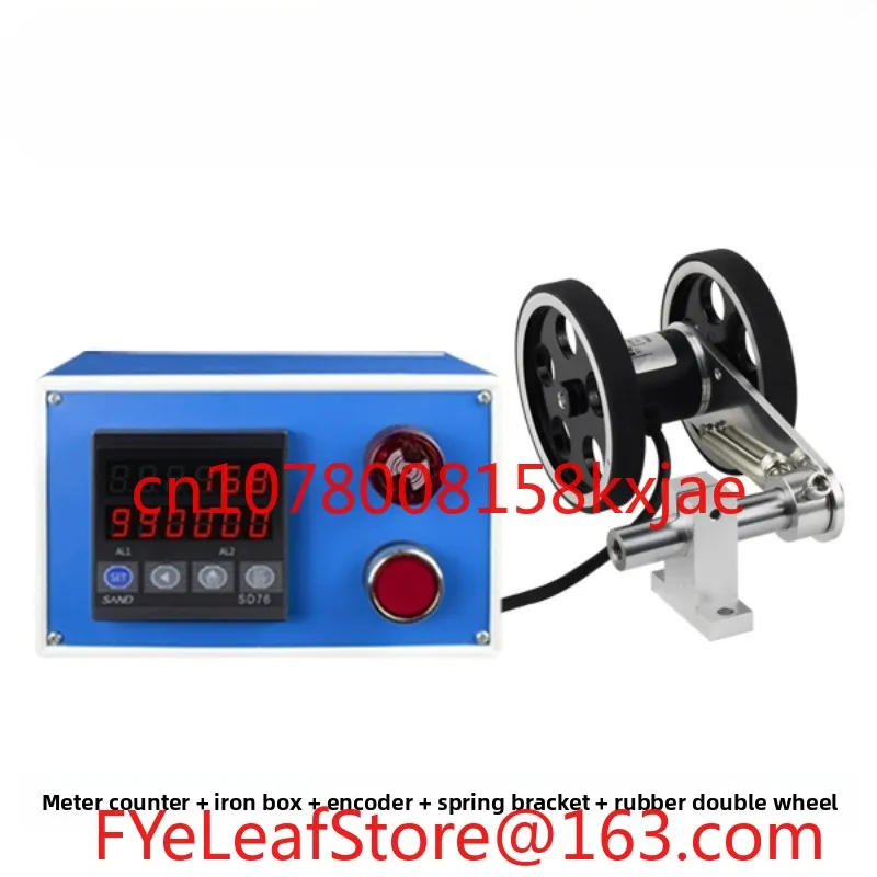 Instrument Wire Instrument  Cable Steel  Rope Roller Electronic Digital Display Length Alarm Reminder