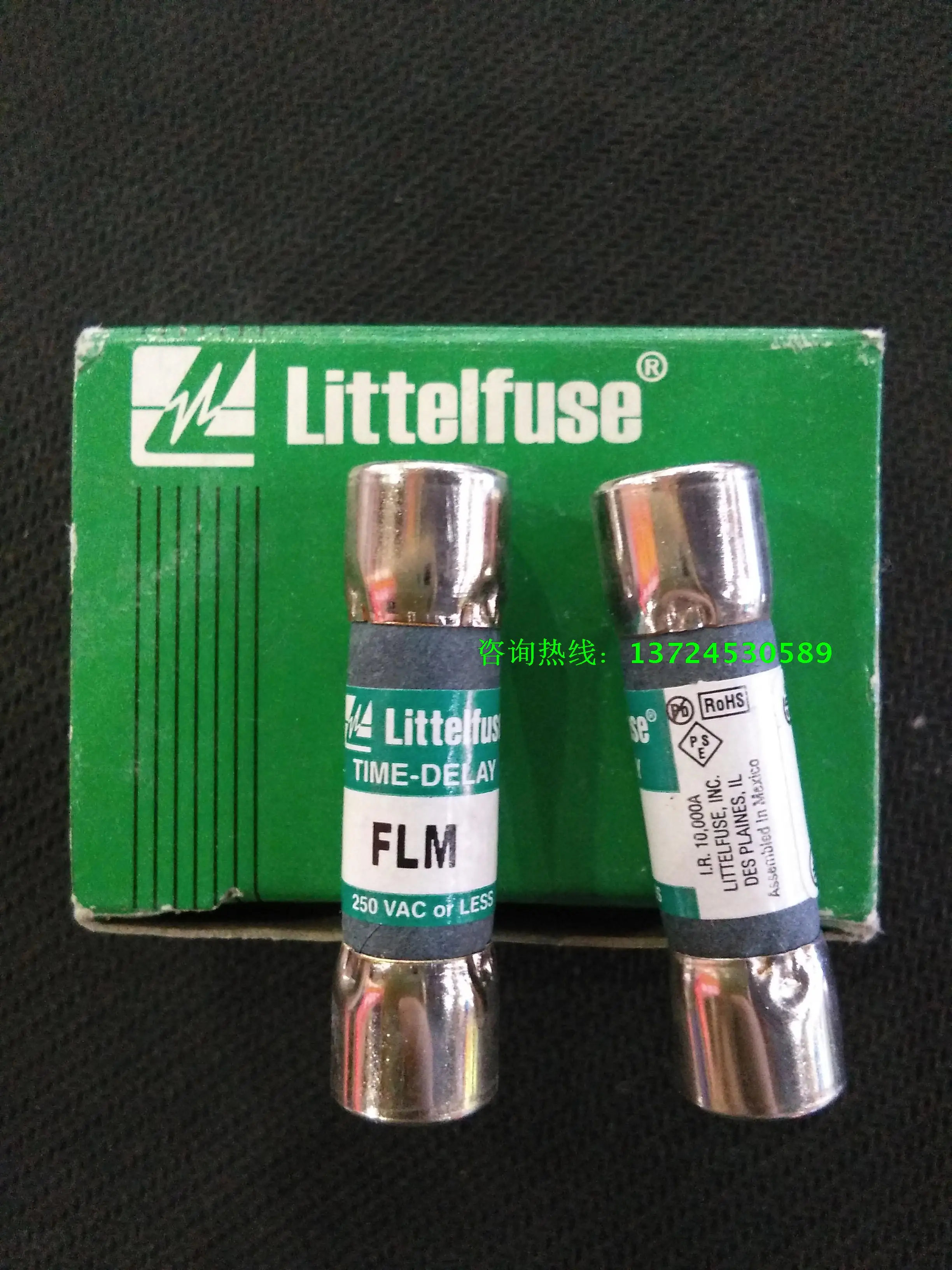 

10 шт. FLM1 2 3 4 5 6 7 8 9 0 15 20-25-30 Предохранитель RDQ 10*38 с задержкой 250 В