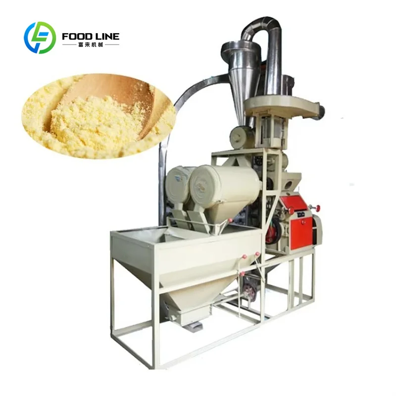 Customized Commercial 5 Ton Per Day Maize/wheat Corn Barley Flour Milling Machine for Sale