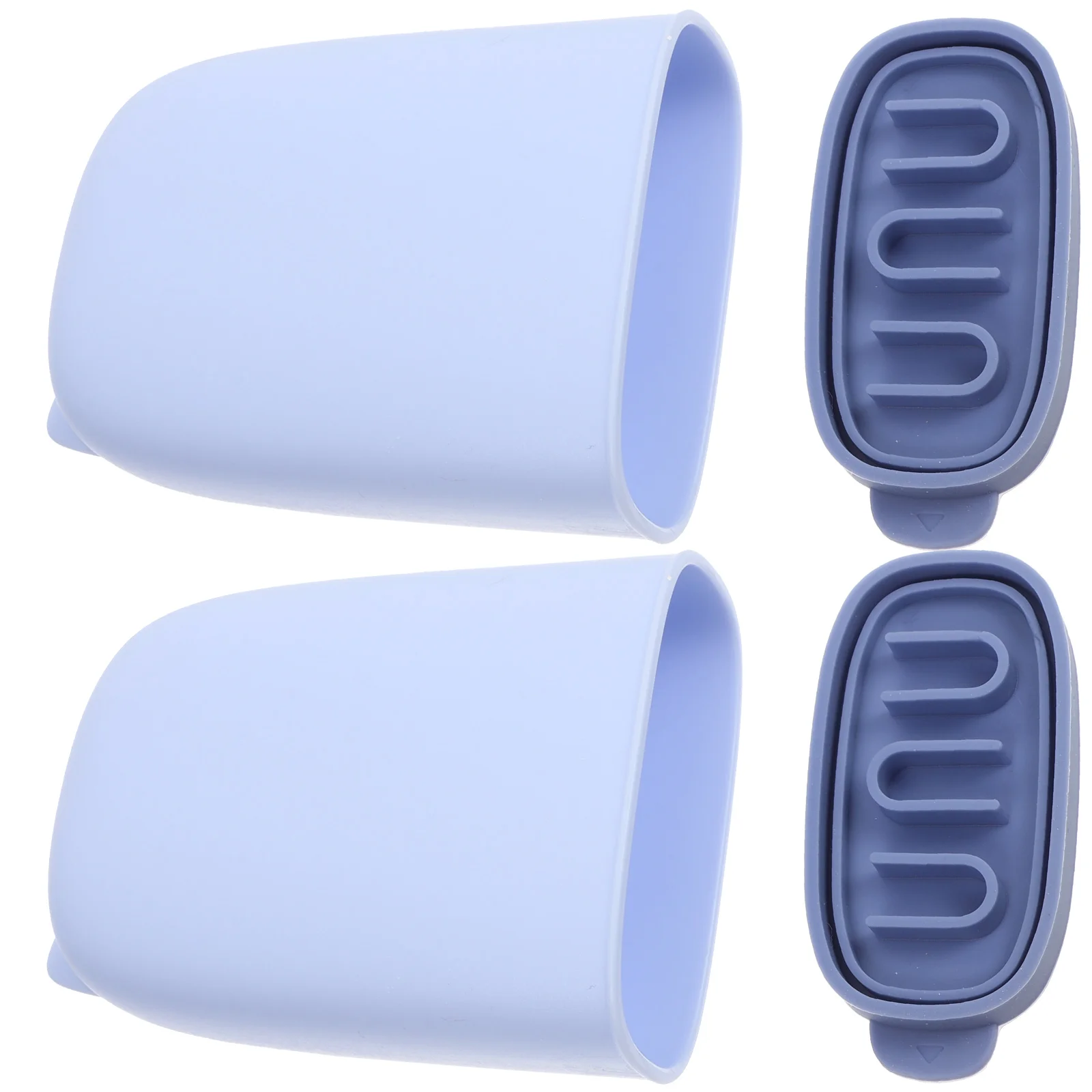 

2Pcs Portable White Silicone ABS Bathroom Shower Soap Dish Shower Soap Holder Tray Easy Clean Drain Household Accessories