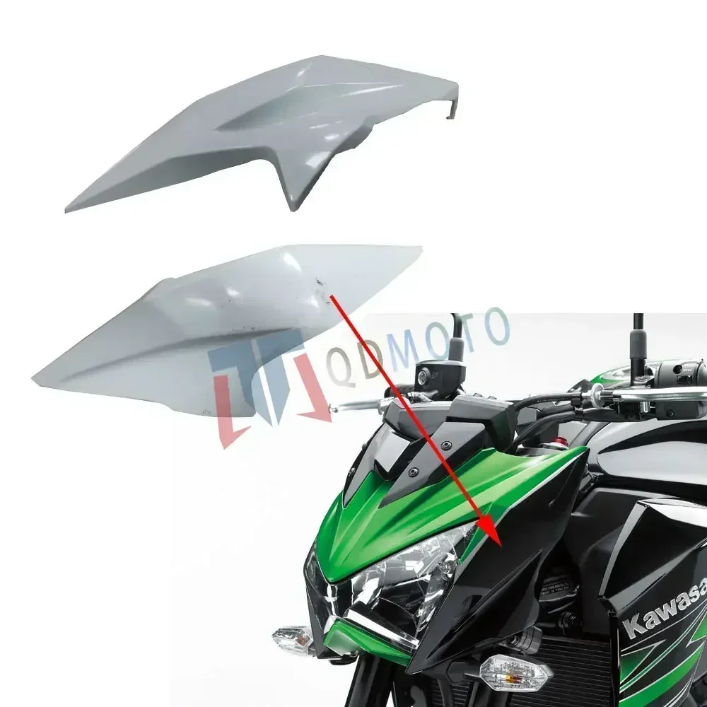 For Kawasaki Z800 2013 Motorcycle Unpainted Head Fairing Left and Right Side Covers ABS Injection Fairing