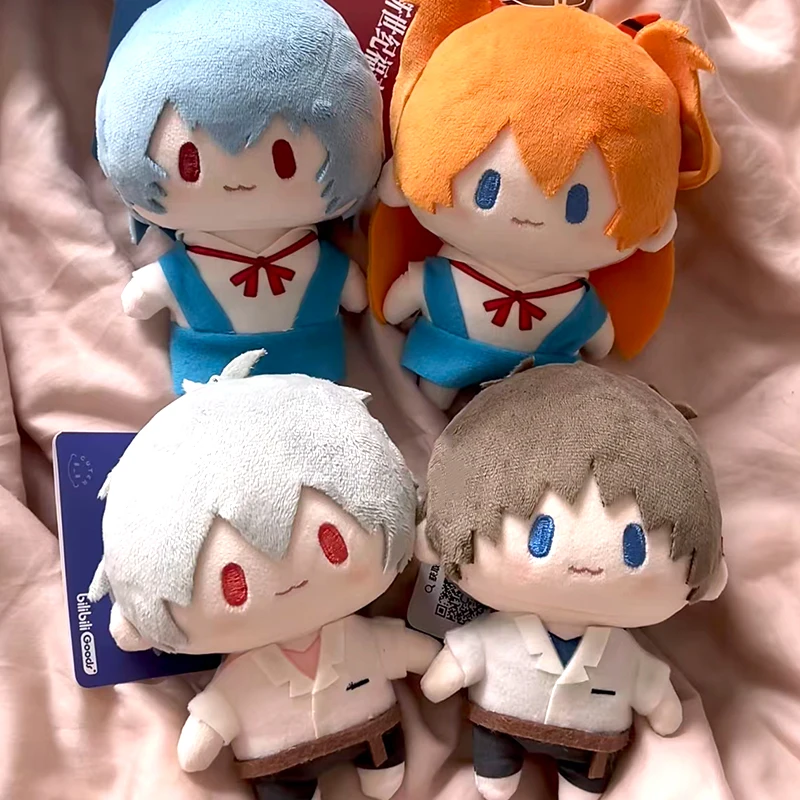 NEON GENESIS EVANGELION: peluches, juguetes, productos relacionados con el anime, Rei Ayanami, Asuka, peluches blanditos y monísimos, colgantes para bolsos, regalos para niños