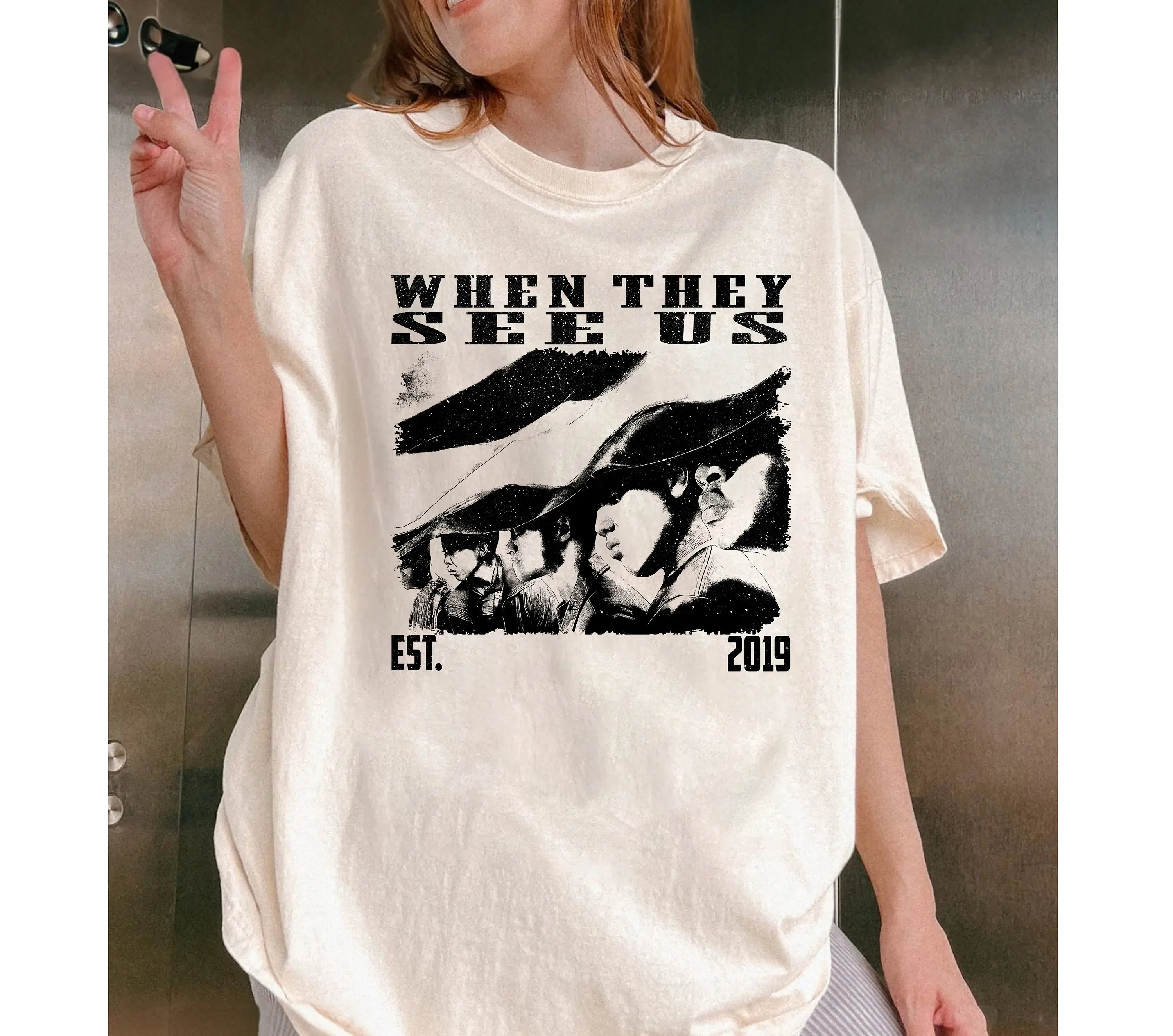 When They See Us T Shirt TV Series Movie Vintage Midcentury For Him