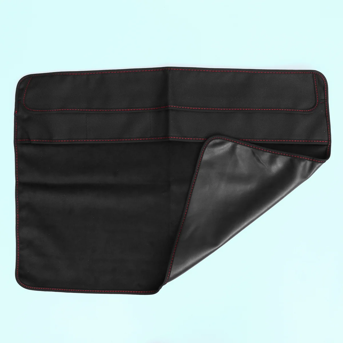 

27 Inch Monitor Dust Cover Screen Protector Black Polyester Fabric Washable Cover with Pocket for 27 Inch Computer Monitor