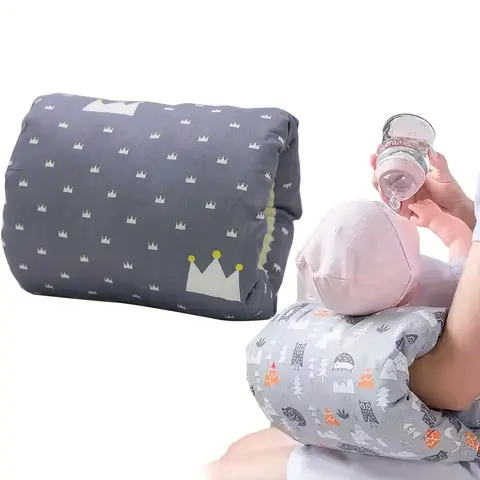 1 아기 수유 베개, 팔 베개, 편안한 팔걸이 베개, 케어 팔걸이 베개, 모유 수유 및 젖병 머리 받침