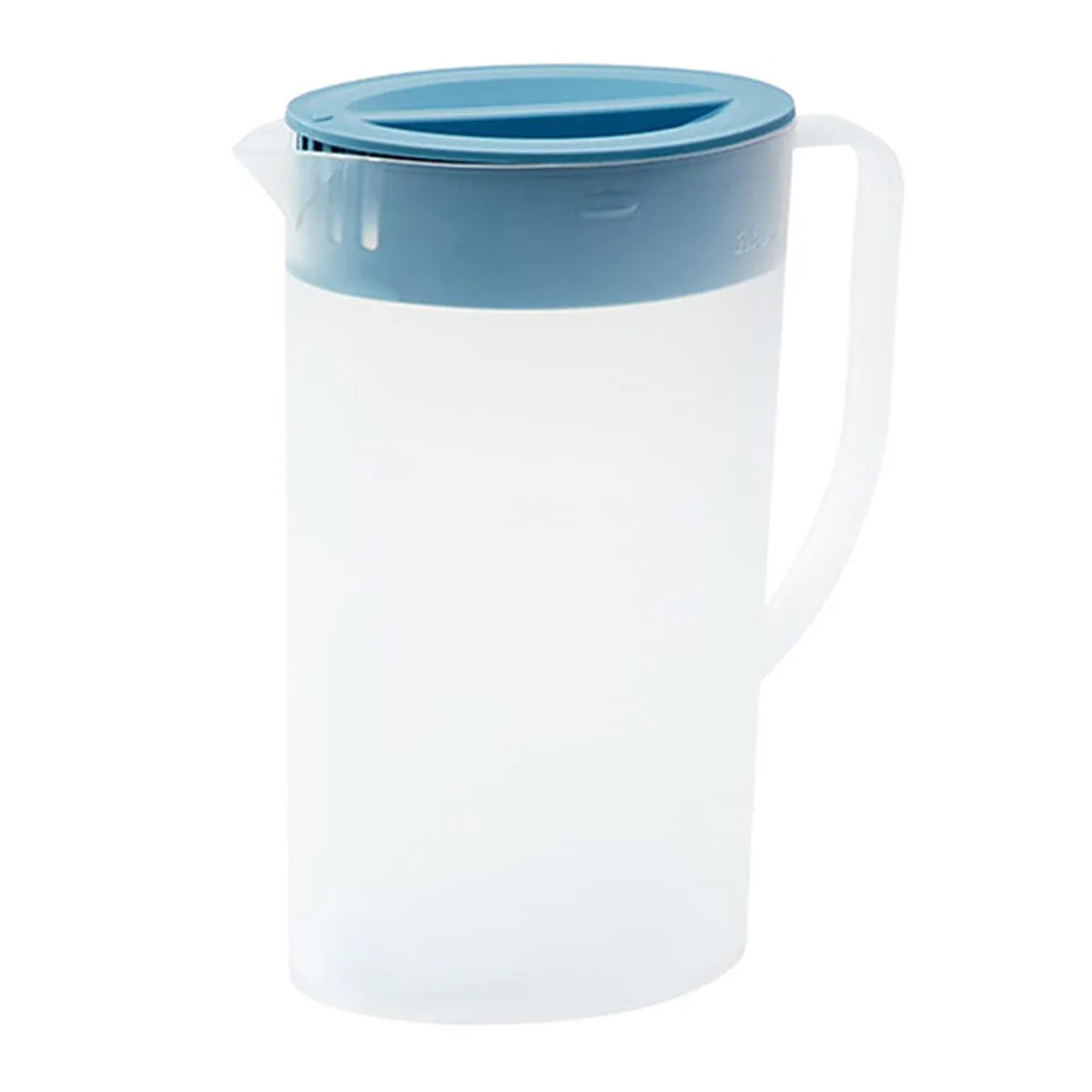 2L Plastic Cold Kettle Large Capacity Cool Water Jug Pitcher With Lid Lemon Juice Kettle Teapot Drinkware Pot Cup Party Supplies