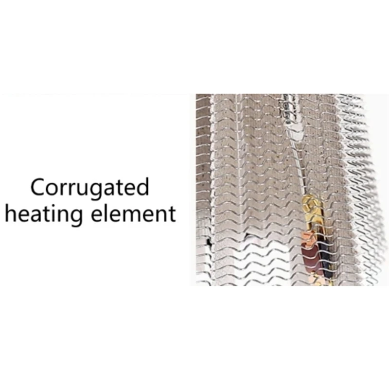 2024 New 400W Electric Panel Heater Wall Mounted Space Bathroom Radiator With Remote (EU PLUG)-ABLE