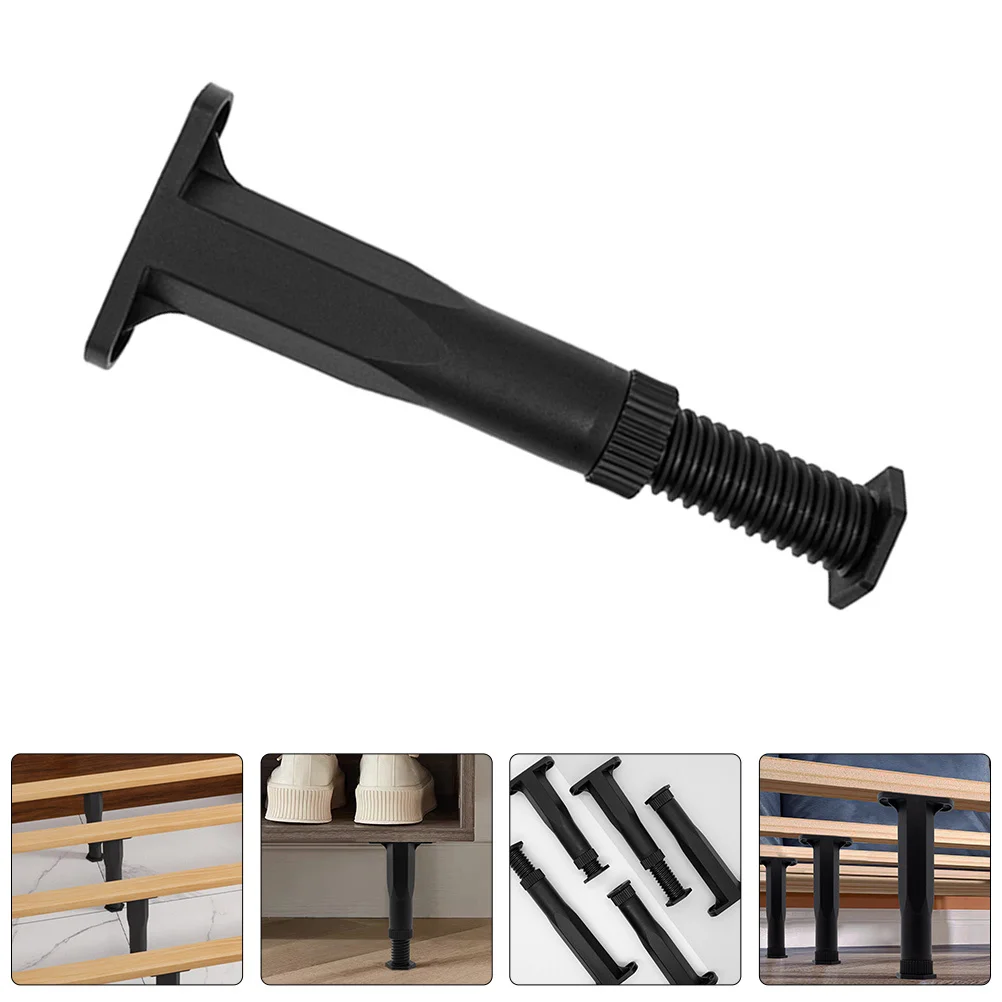 

8pcs Adjustable Furniture 3.15 Inch Bed Leg Replacement Sturdy Support Leg For Table Chair Cabinet Wardrobe Stand Desk