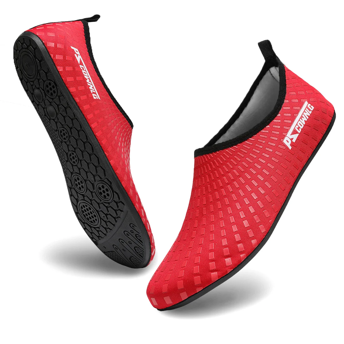 Wasserschuhe für Damen und Herren, barfuß, schnell trocknend, Aqua-Socken, Slip-on für Strand, Schwimmen, Surfen, Yoga, Übungen