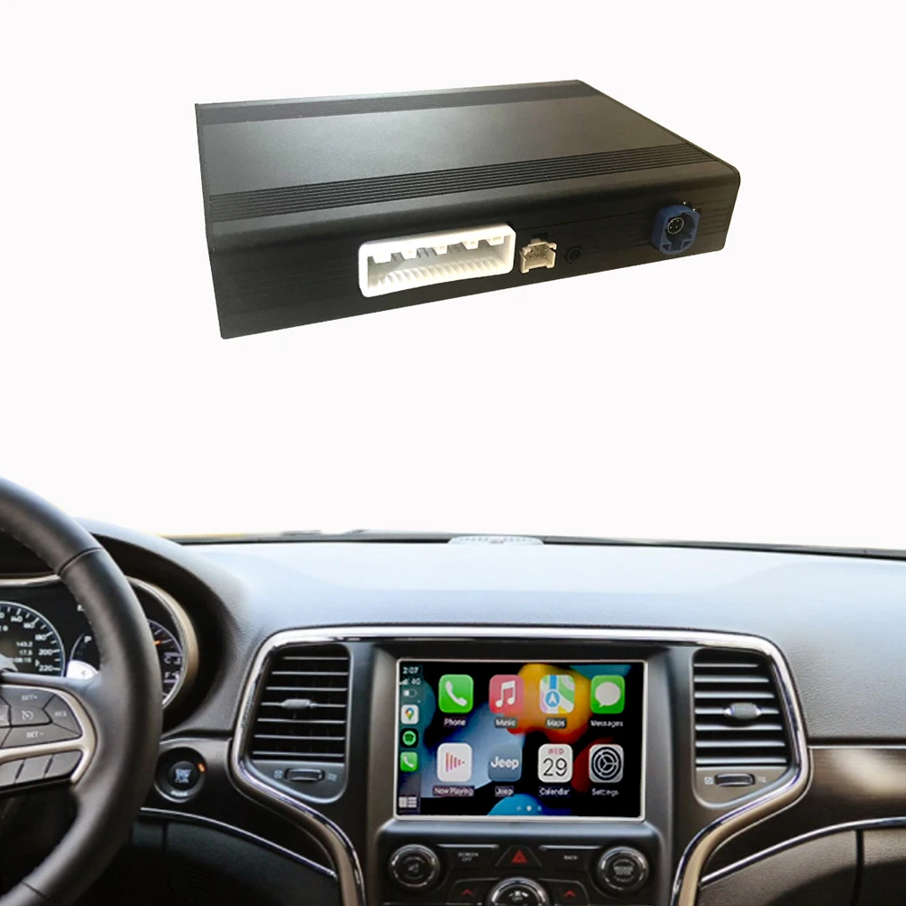 

Wireless Carplay GPS Navigation Radio Car DVD Player for Jeep Grand Cherokee Compass Dashboard USB Mirror Link Android