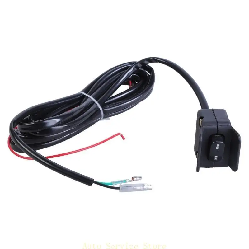 

462A Winch Solenoid Relays Control Contactors Box For Electric ATV UTV Winch 12V 250A