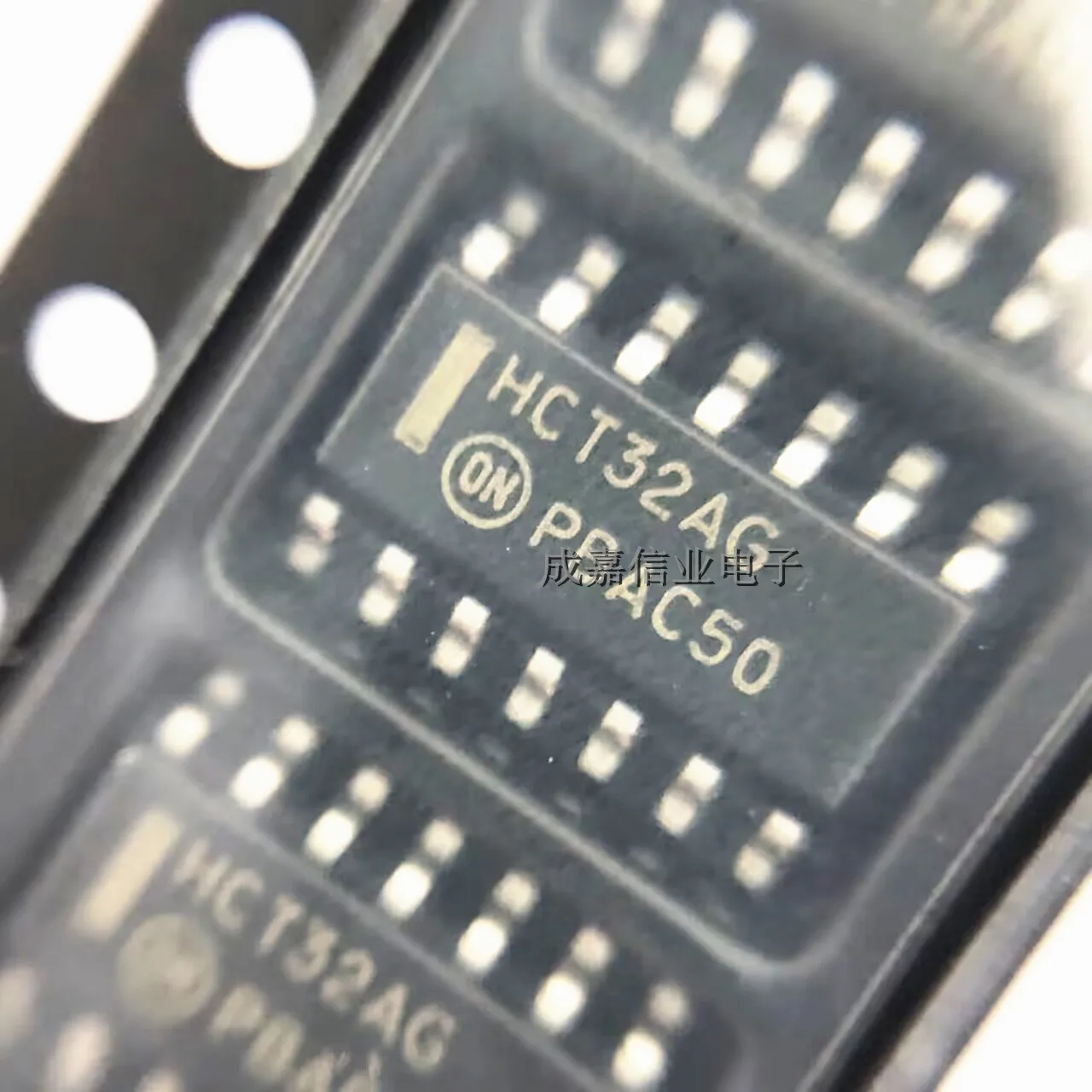 100pcs/Lot MC74HCT32ADR2G SOP-14 MARKING;HCT32AG OR Gate 4-Element 2-IN CMOS 14-Pin Operating Temperature:- 55 C-+ 125 C