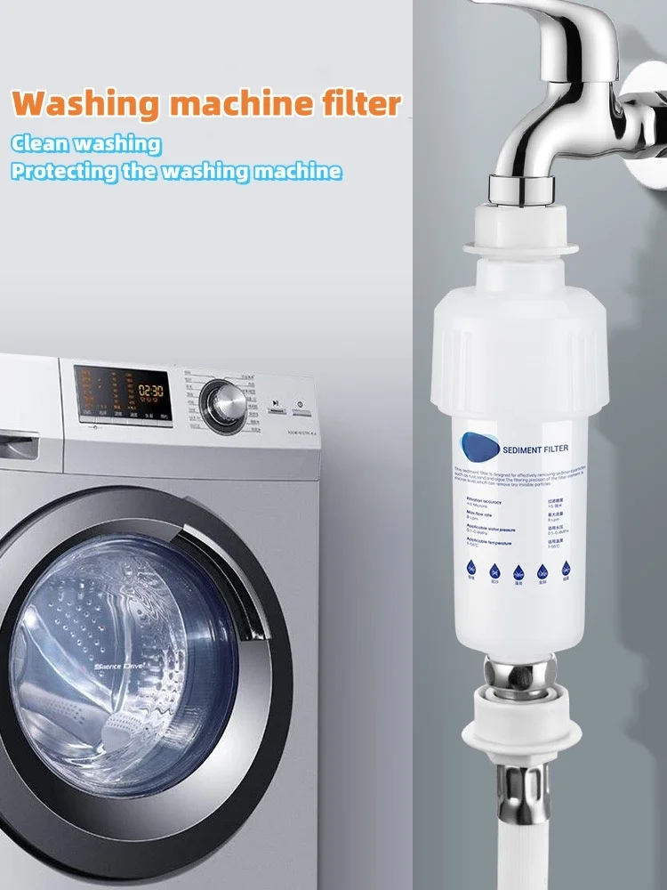 Shower/washing machine filter, softened water, softened and improved hair/skin, chlorine removal