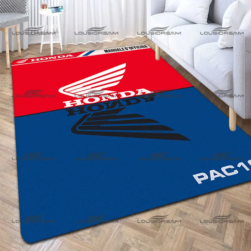 Fashion Honda-HRC Home Decoration Carpet Cloakroom and Bedroom Floor Pad Can Customize Rug Living Room Cushion Door Pad