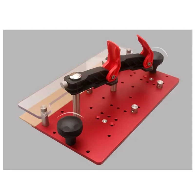 Inverted Carving Machine/Table Saw Push Block Guide Rail Planing Slide Woodworking Guide Rail Cabinet Door Joints and Drawer Pan