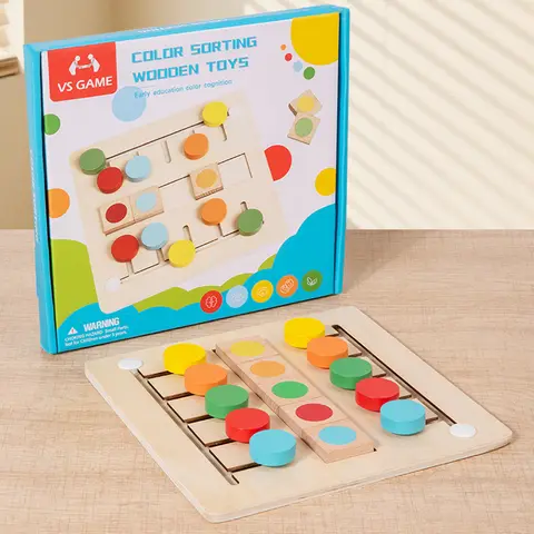 Color Matching Battle Toy for 2 Players - Parent-Child Interactive Game to Enhance Hand-Eye Coordination And Color Recognition
