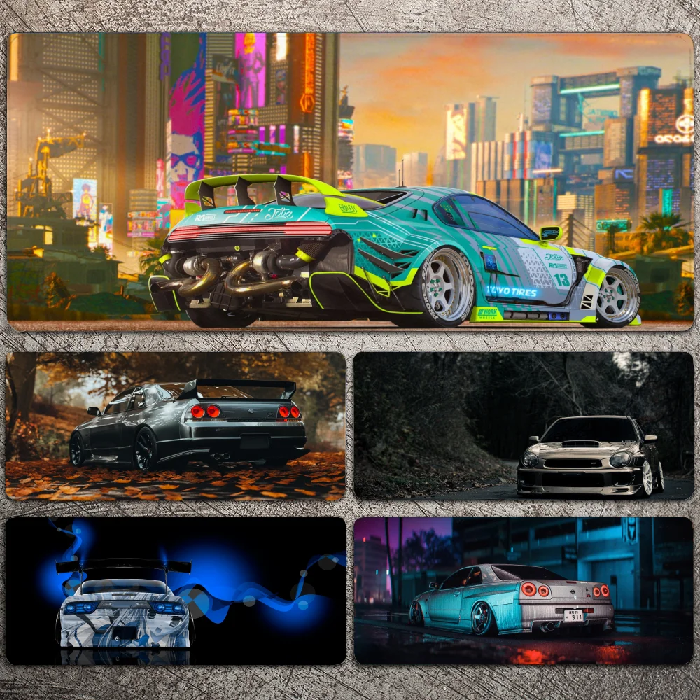 

Japan Sport Car Jdm Mousepad Large Gaming Mouse Pad LockEdge Thickened Computer Keyboard Table Desk Mat