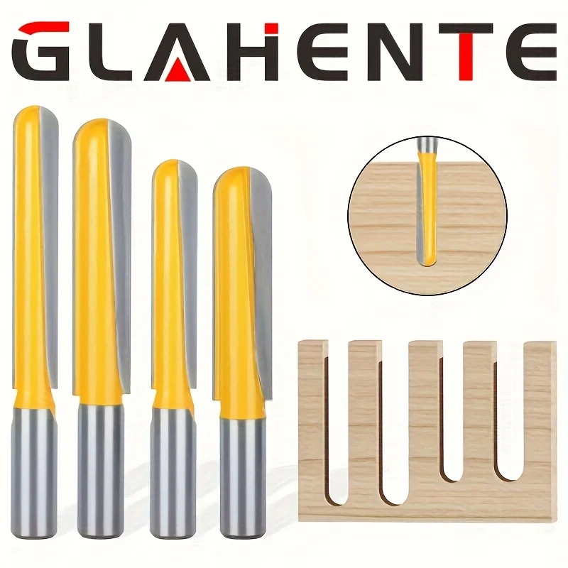 

‌ Набор фрез Freud 4 шт. 1/2 дюйма — фреза с круглым дном для U-образной канавки, двойных дуг, долбежей и резьбы по дереву ‌