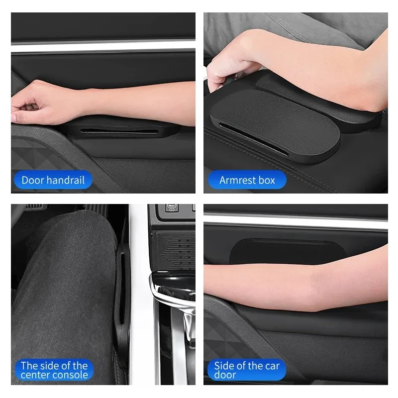 Automotive four in one multi-purpose elbow knee cushion PU all season weather resistant material interior protection accessories