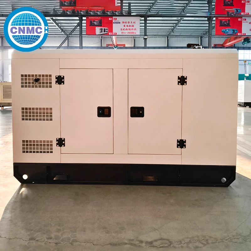 CNMC Silent Diesel Generators 30kw 50kw 80kw 100kw electricity generator Three Phase Customizable CE Certified Factory Use