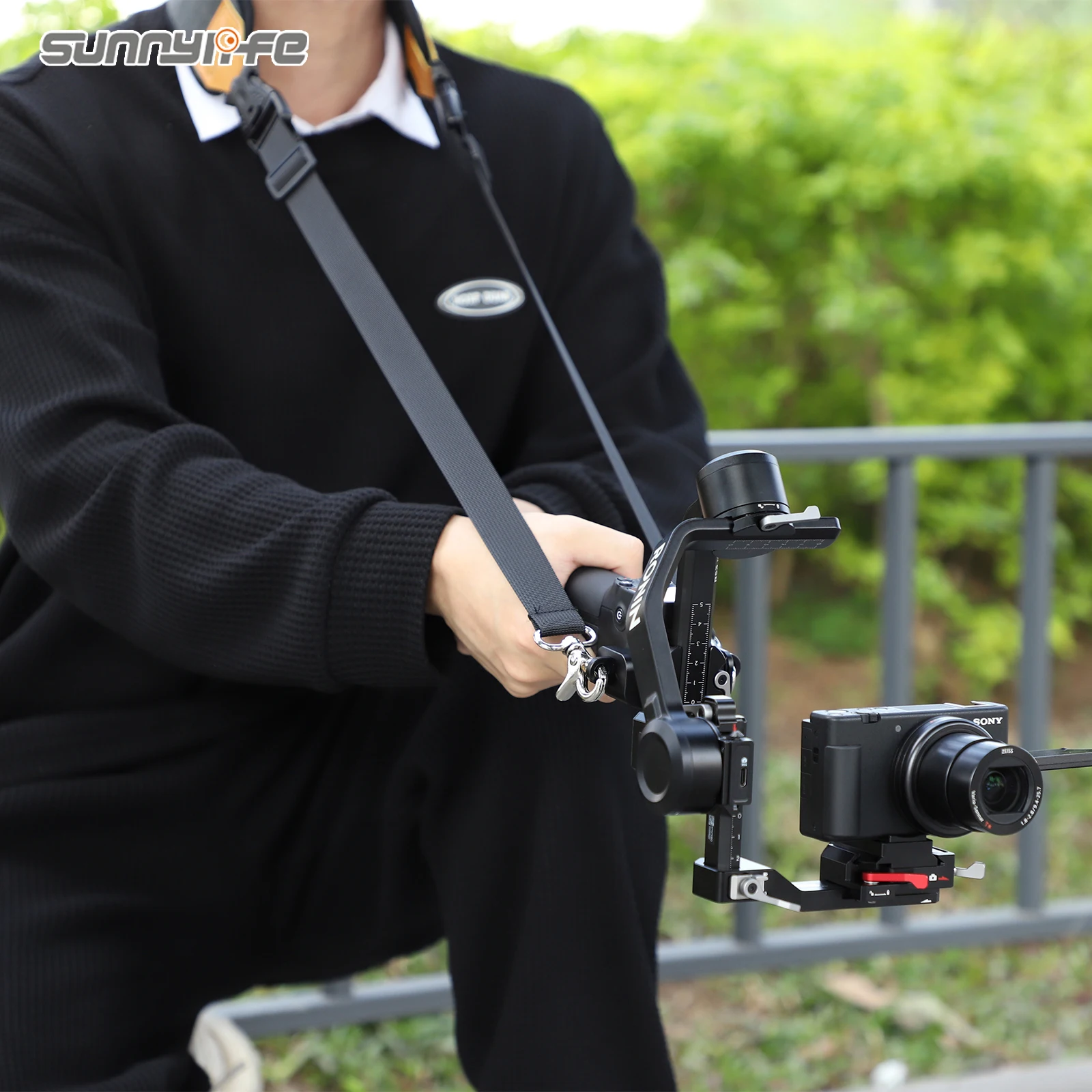 Sunnylife двойной крюк ремешок для снятия стресса плечи удобный стабилизатор ремня шейный ремешок для RS 3 Mini