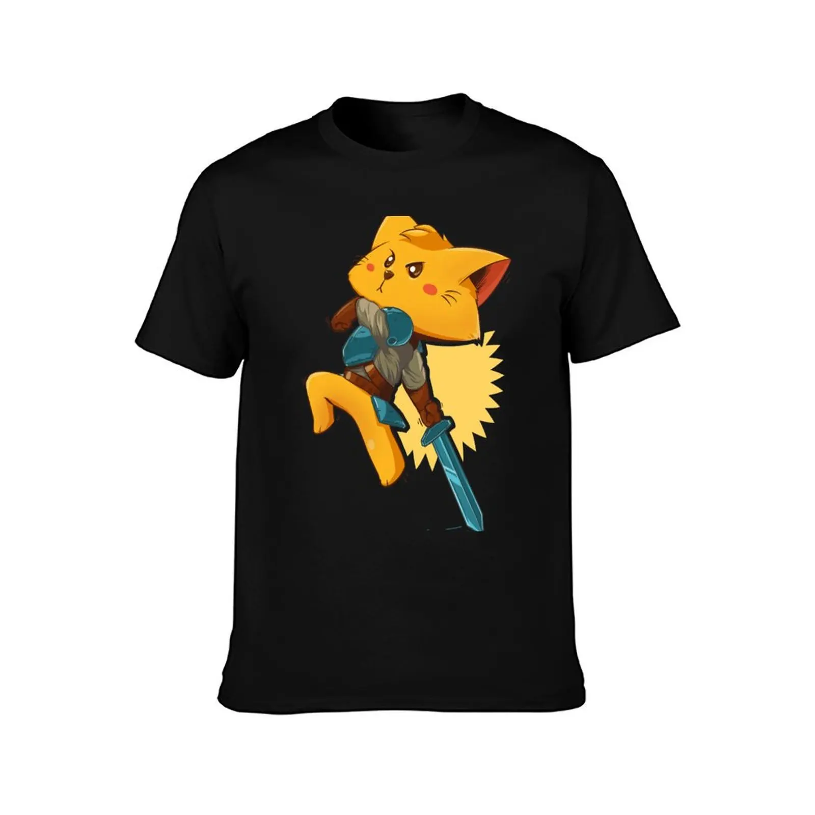 Cat Knight T-Shirt graphics cotton graphic tees Louboutins croswit shirt man mens graphic t-shirts anime