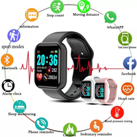 2024 New Smart Watch Men Smart Watch Heart Rate Monitor Blood Pressure Fitness bracelet Gift for IOS and Android Smartphones Y68