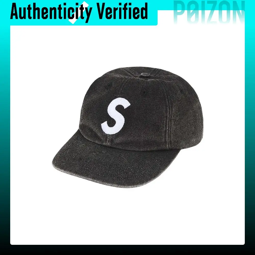 Supreme 100% Cotton Canvas Baseball Caps Unisex Royal Blue/Light Pink/Black/Olive/Snow Camouflage/Red SUP-FW25-1063