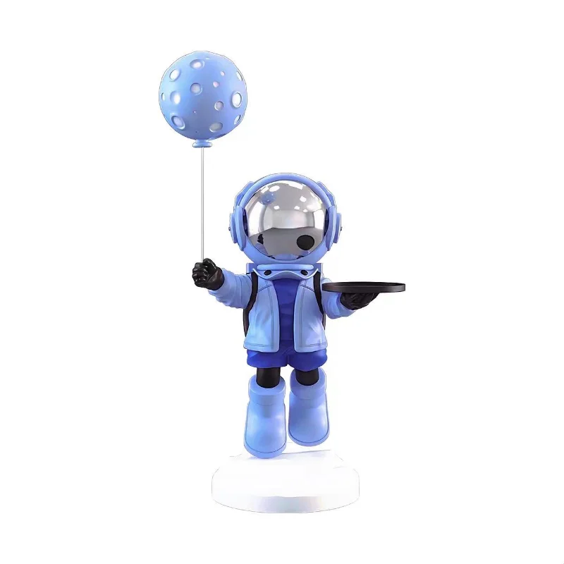 Imagem -05 - Grande Astronauta Criativo e Astronauta Ornamentos de Armazenamento de Chão Decorações Domésticas Inteligentes Funções de Alto-falante Bluetooth