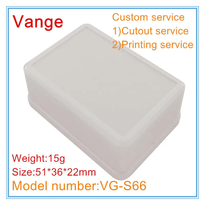 Vange electronics enclosure 51*36*22mm ABS plastic project box diy