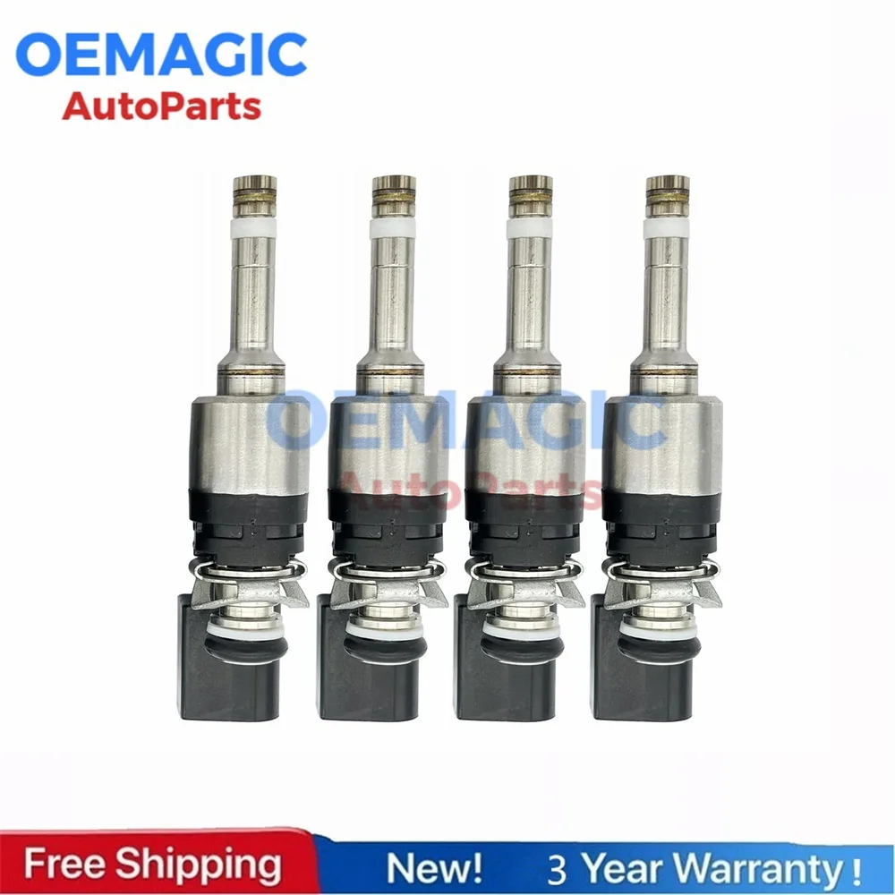 4Pcs Fuel Injectors Assembly 03C906036E 03C906036M 03C906036J For 1.4 TSI Volkswagen Beetle Golf EOS Audi A3 Skoda Seat 1.4TFSI