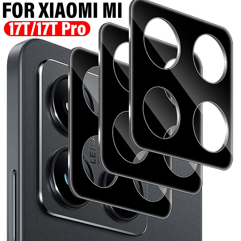 

For Xiaomi Mi 17T/17T Pro Back Camera Lens Tempered Glass Protector 3D Curved Anti-scratch Protective Films 9H Hardness Glass