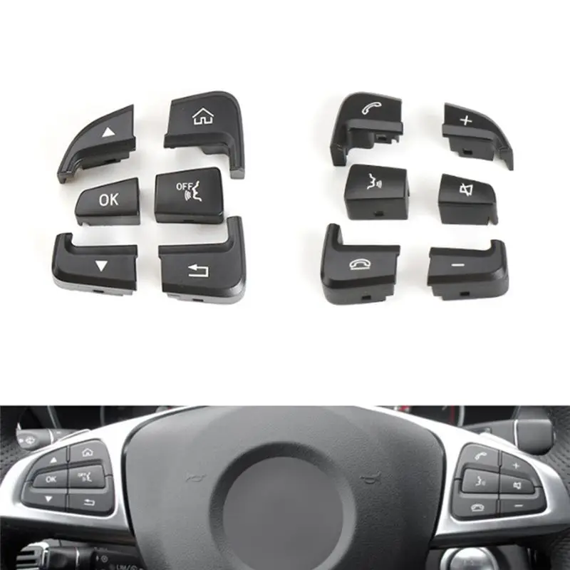 A85E-Car Steering Wheel Button Multifunction Control Switch For Mercedes Benz C-Class GLC Class W205 W253 2015- 2021 view 6
