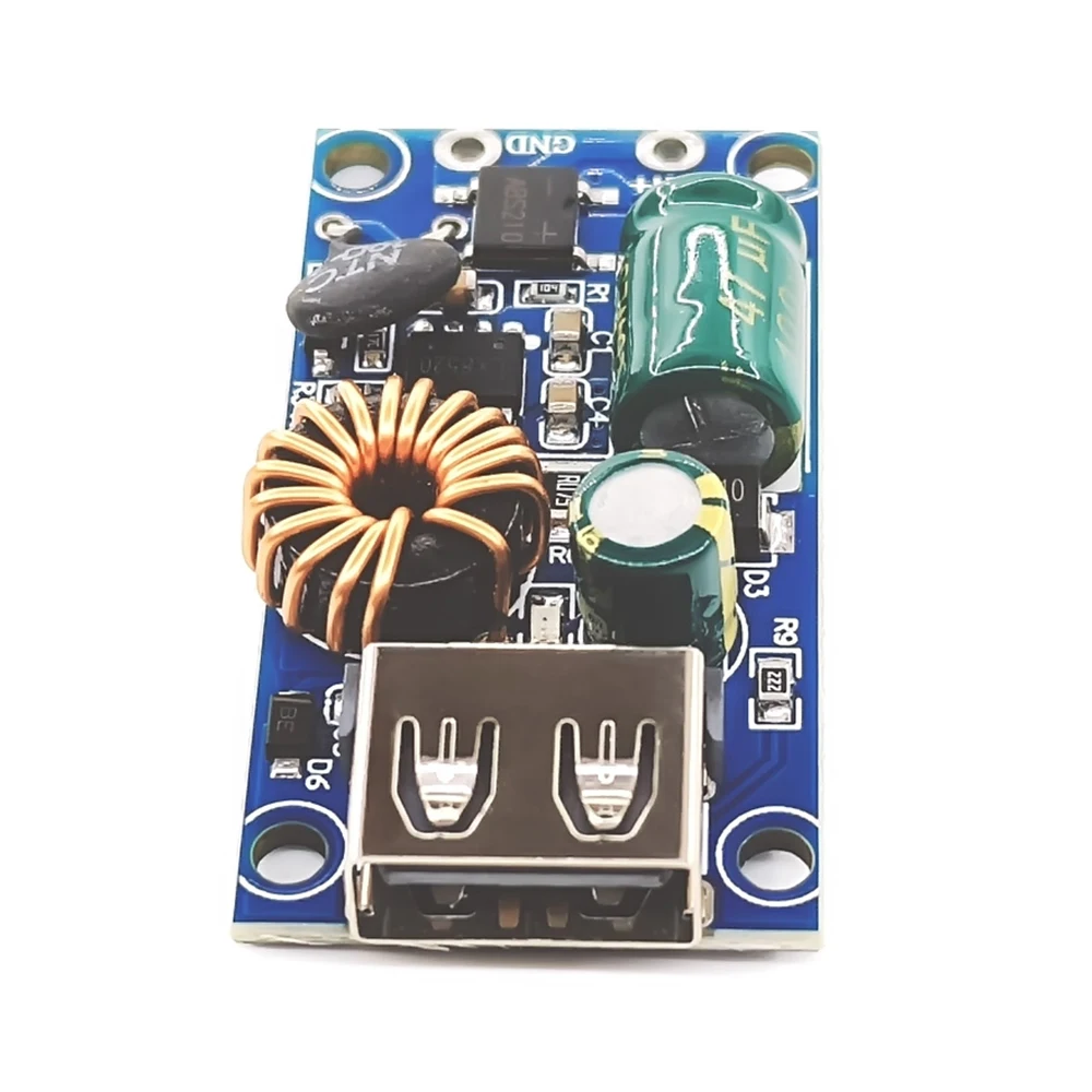 وحدة لوحة شحن USB للسيارة ، شاحن مزود طاقة للهاتف المحمول ، محول تنحى باك ، 5 فولت ، 2A ، 12 فولت ، 24 فولت ، 48 فولت ، 60 فولت ، 72 فولت #3