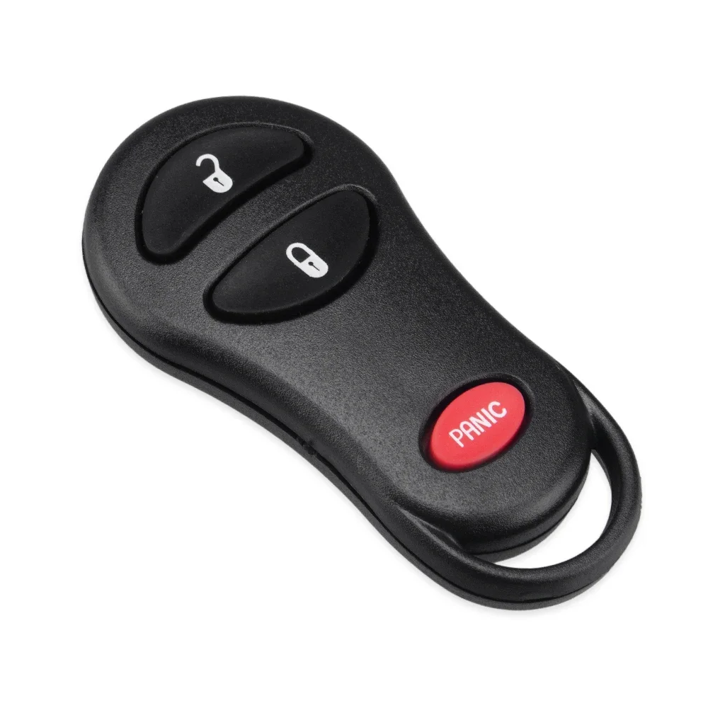 Remote Car Key Shell Case for Chrysler PT Cruiser Town & Country Dodge Ram 1500 Caravan Jeep Voyager Dakota Cherokee Fob Case