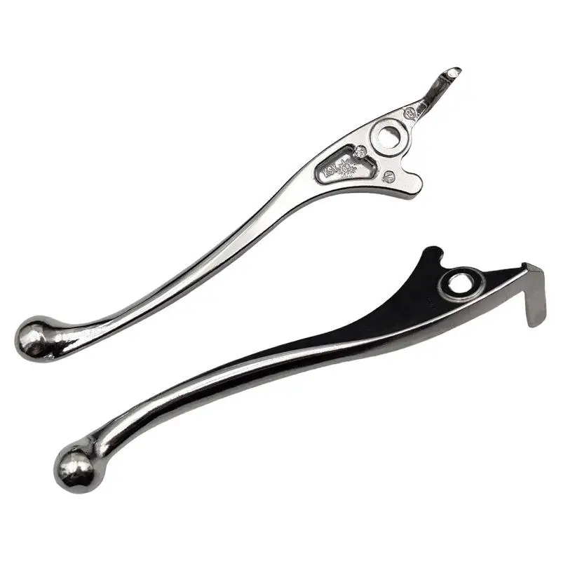 Aluminum Alloy Motorcycle Right Disc Brake Lever Crack-Resistant Smooth Operation for Motorbike Daily Commuting Use