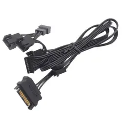 NZXT Kraken X42 X52 X62 X72 9Pin Fan Water Cooling 10pin Power Supply PWM Cooling Cable
