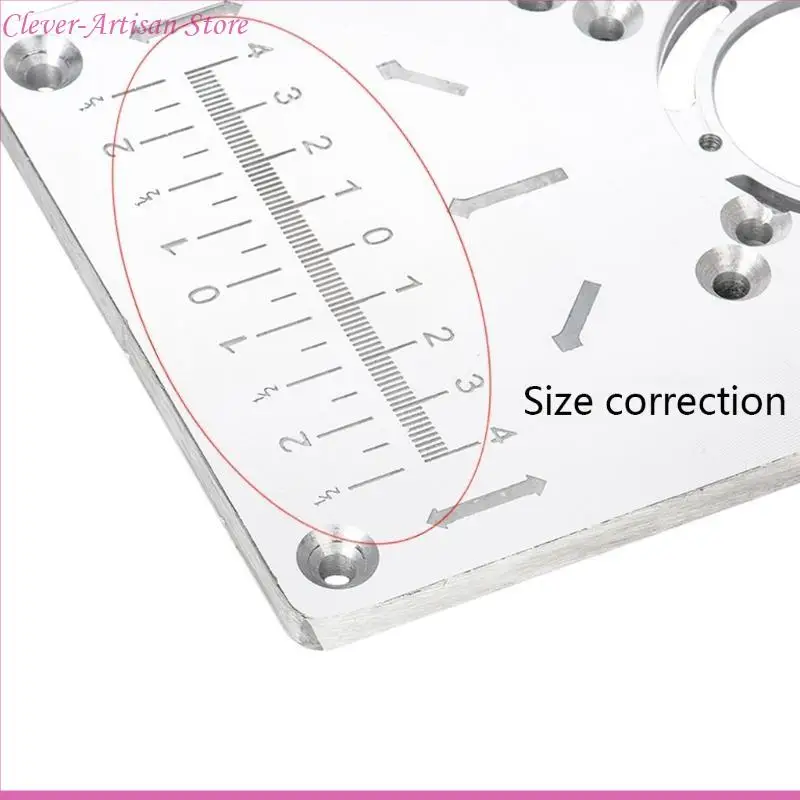 E06B Économie travail durable High Woodworking Accessoires Plaque d'assiette