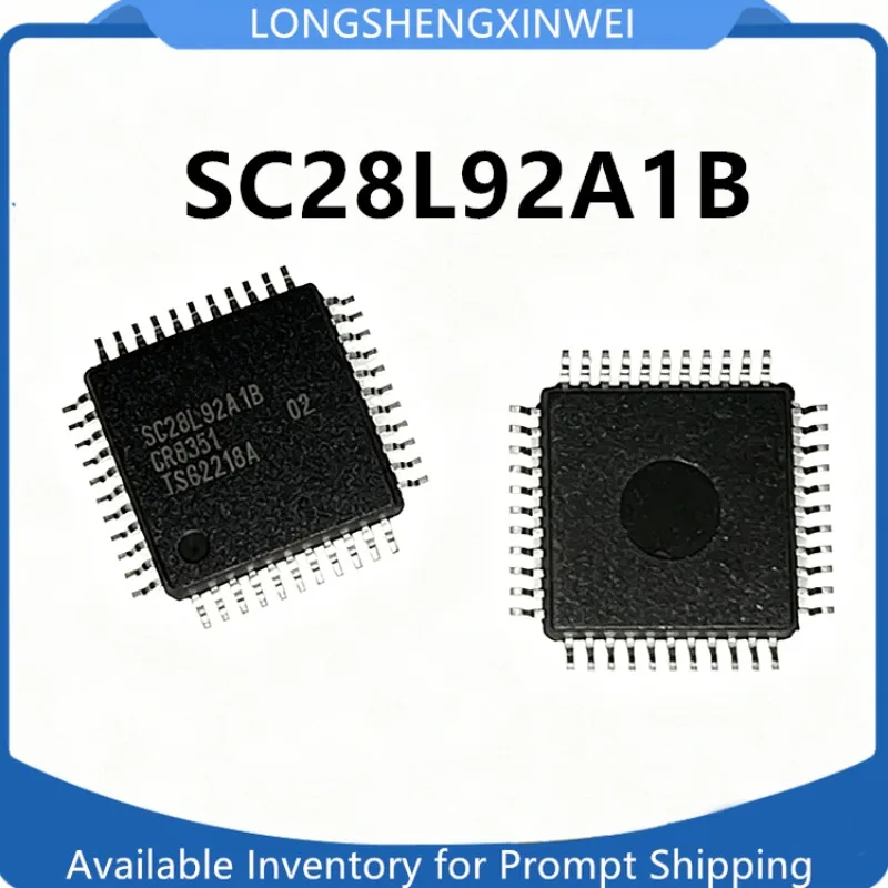 1PCS SC28L92A1B SC28L92 LQFP-44 New Dual Channel Universal Asynchronous Receiver/Transmitter Chip Original in Stock