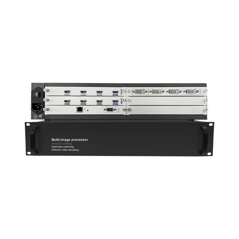 8 HDM I inputs 4 DVI outputs Video Splicer 4K Video Wall Controller for Large Screen Display System